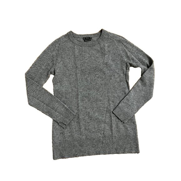 Zara Cashmere Collection Gray Knit Sweater Small A001567 - Picture 2 of 6
